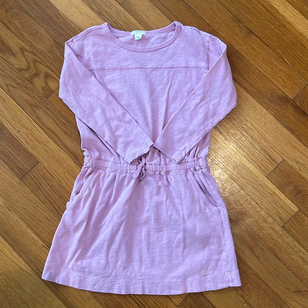 J. crew, girls lilac dress. Size 6-7.